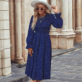 robe-princesse-femme-a-pois