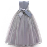 robe-ceremonie-fille-grise