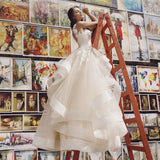 robe-de-mariee-princesse-couleur-champagne