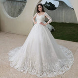 robe-de-mariee-champetre-manche-longue