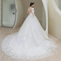 robe-de-mariee-champetre-manche-longue