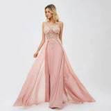 robe-de-mariee-simple-champetre-rose