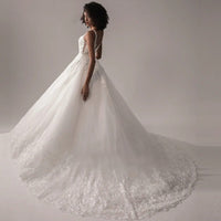 Robe de mariée bohème moderne