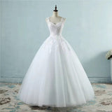 robe-de-mariee-bustier-avec-perle