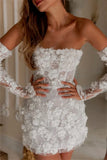 robe-de-mariee-courte-bustier