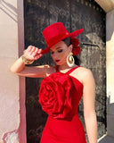 robe-de-mariee-espagnole-rouge