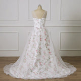 robe-de-mariee-grande-taille-florale