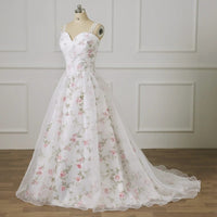 robe-de-mariee-grande-taille-florale