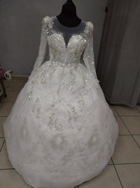 robe-de-mariee-princesse-strass-paillettes