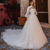 robe-de-mariee-princesse-manche-longue-bouffante