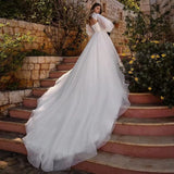 robe-de-mariee-princesse-manche-longue-bouffante