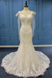robe-de-mariee-sirene-bustier-coeur-en-dentelle