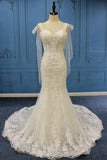 robe-de-mariee-sirene-bustier-coeur-en-dentelle