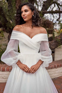 robe-de-mariee-trapeze-manche-longue