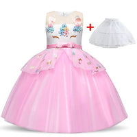 robe-de-princesse-fille-avec-jupon