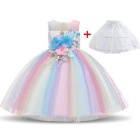robe-princesse-fille-avec-cerceau