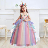 robe-princesse-licorne-fille