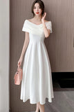 robe-cocktail-mariage-blanche