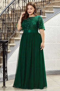 robe-cocktail-mariage-grande-taille