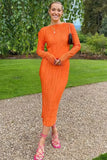robe-cocktail-mariage-orange