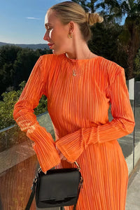 robe-cocktail-mariage-orange