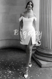 robe-de-mariee-courte-blanche