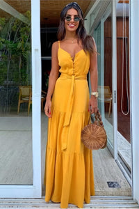 robe-jaune-moutarde-mariage