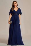 robe-longue-bleu-roi-pour-mariage