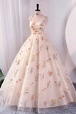 robe-longue-fleurie-mariage