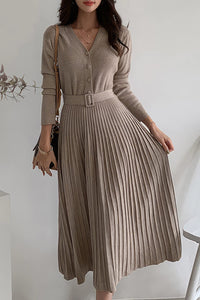 robe-longue-plissee-mariage
