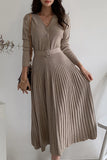 robe-longue-plissee-mariage