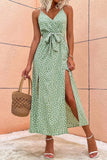 Robe Longue Vert d'Eau d'Invitée au Mariage - Solène