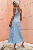 Robe Longue Vert d'Eau d'Invitée au Mariage - Solène