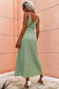 Robe Longue Vert d'Eau d'Invitée au Mariage - Solène