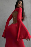 robe-manches-evasees-invitee-mariage