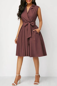 robe-marron-invitee-au-mariage