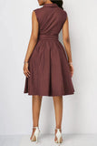 robe-marron-invitee-au-mariage