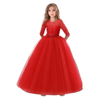 robe-princesse-rouge-fille