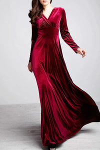 robe-velours-mariage