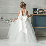 robe-blanche-princesse-fille