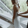 White Mermaid Wedding Dress