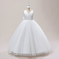 robe-blanche-princesse-fille