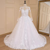robe-de-mari-e-princesse-manche-dentelle