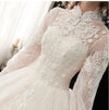 Robe de Mariée Longue Traine Dentelle