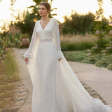 robe-mariee-manche-longue-dos-nu