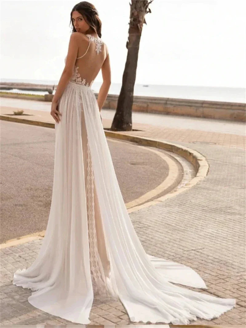 Robe de Mariée Dentelle Calais