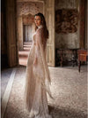 Robe de Mariée Dentelle Longue Traine