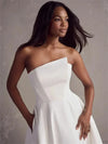 robe-mariee-trapeze-satin