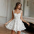 Robe de Mariée Bohème Champêtre Courte