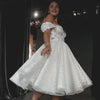 Robe de Mariée Fourreau Courte